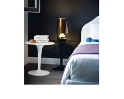 Tavolino tip top nero lucido Kartell
