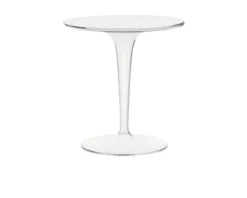 Tavolino tip top trasparente cristallo Kartell