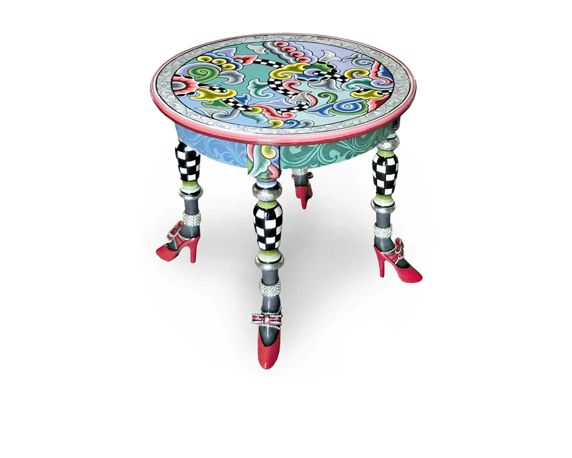 Tavolino versailles side table s dipinto a mano Tom's drag