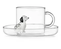 Tazza the con piatto dogs dalmata Ichendorf