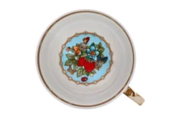 Tazza the le jardin porcellana con piattino Versace