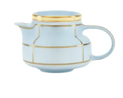 Teiera diva porcellana celeste Richard ginori