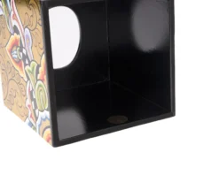 Tissue box square gold dipinto a mano Tom's drag