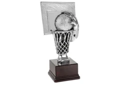 Trofeo basket in resina con base in plastica Selezione zanolli