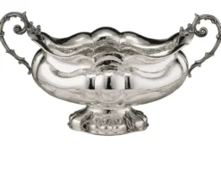 Vasca imperiale argento con manici e volute Selezione zanolli