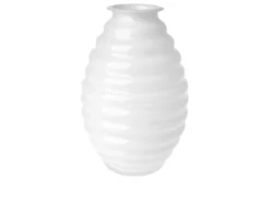 Vaso anelli bianco latte Onlylux