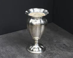 Vaso argento in stile settecento usato ricondizionato Zanolli vintage