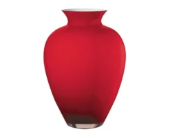 Vaso aurora opale rosso Onlylux
