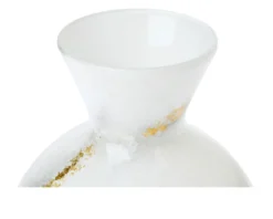 Vaso david bianco e oro Selezione zanolli