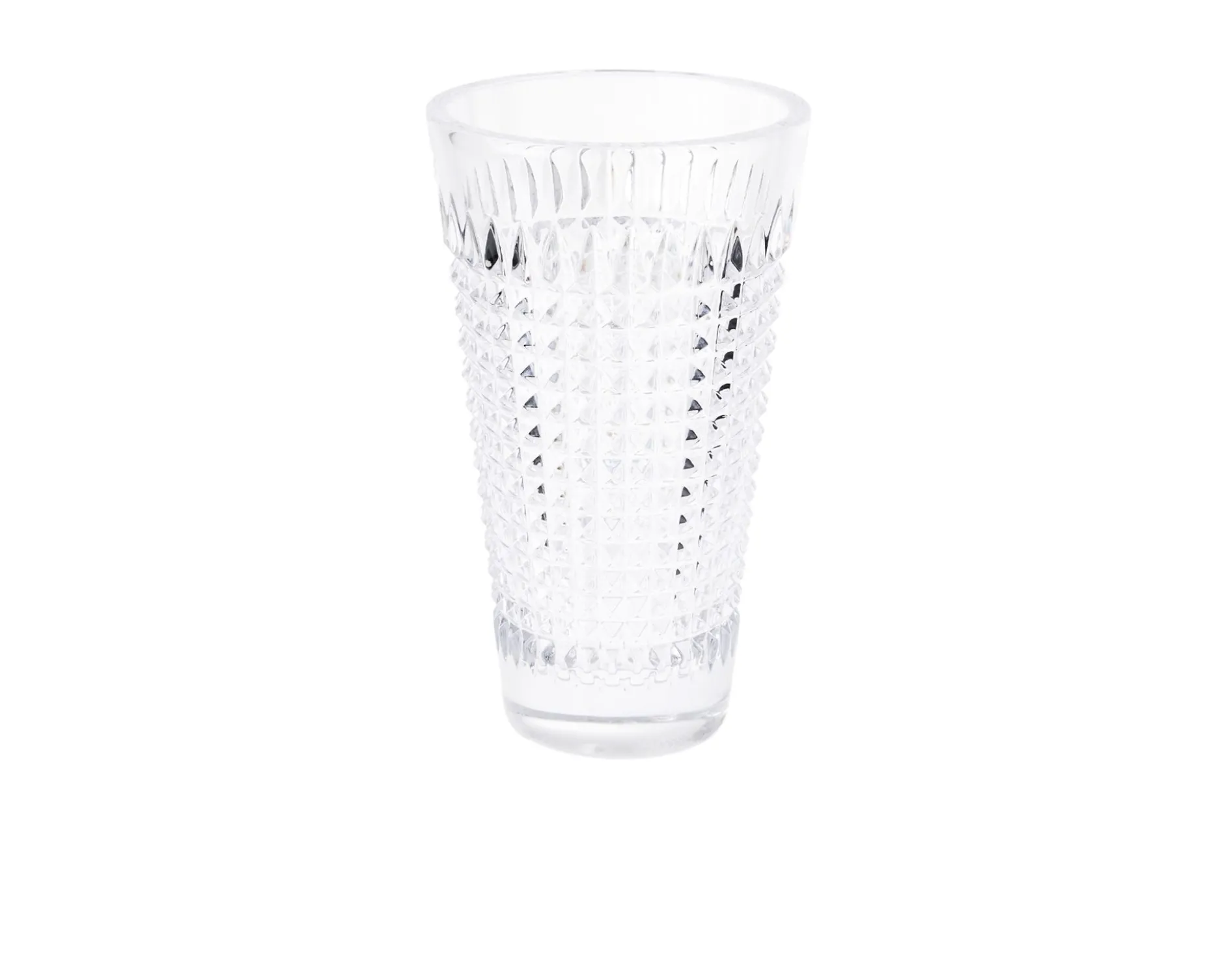 Vaso diamonds cristallo Rogaska