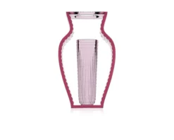 Vaso i shine colore rosa Kartell