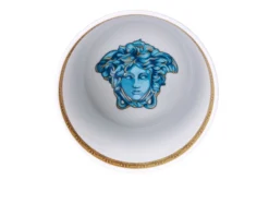 Vaso madusa amplified porcellana nero Versace