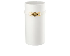 Vaso medusa 95 porcellana bianco Versace