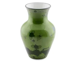 Vaso ming oriente italiano malachite porcellana Richard ginori