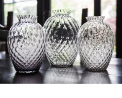 Vaso polaris vetro di murano ametista Carlo moretti