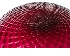 Vaso portacandela macramè xl vetro di murano viola Nasonmoretti