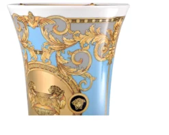 Vaso prestige gala bleu porcellana Versace