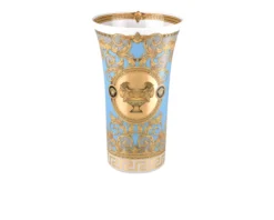 Vaso prestige gala bleu porcellana Versace