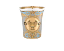 Vaso prestige gala bleu porcellana Versace