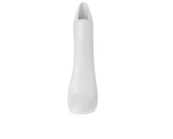 Vaso scarpa glam bianco con tacco oro Selezione zanolli