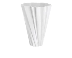Vaso shanghai bianco lucido Kartell