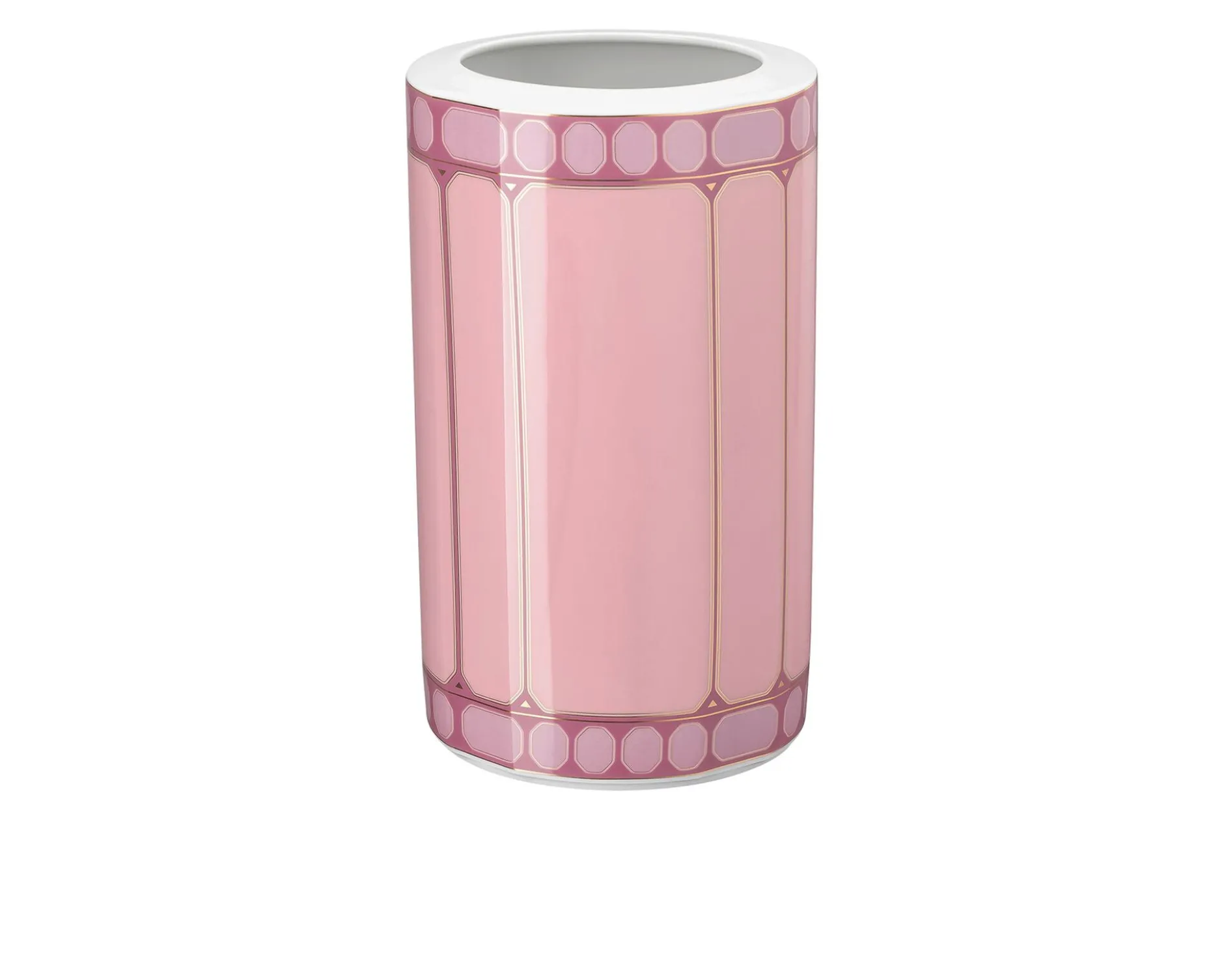 Vaso signum rose porcellana Swarovski x rosenthal