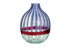 Vaso singleflower vetro di murano Carlo moretti