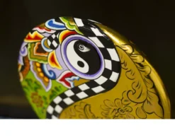 Yin-yang dipinto a mano Tom's drag