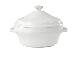 Zuppiera antico doccia porcellana bianco Richard ginori